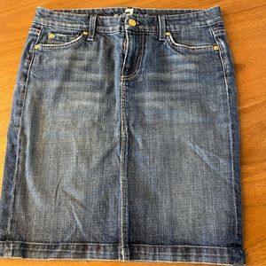 7 denim jean skirt